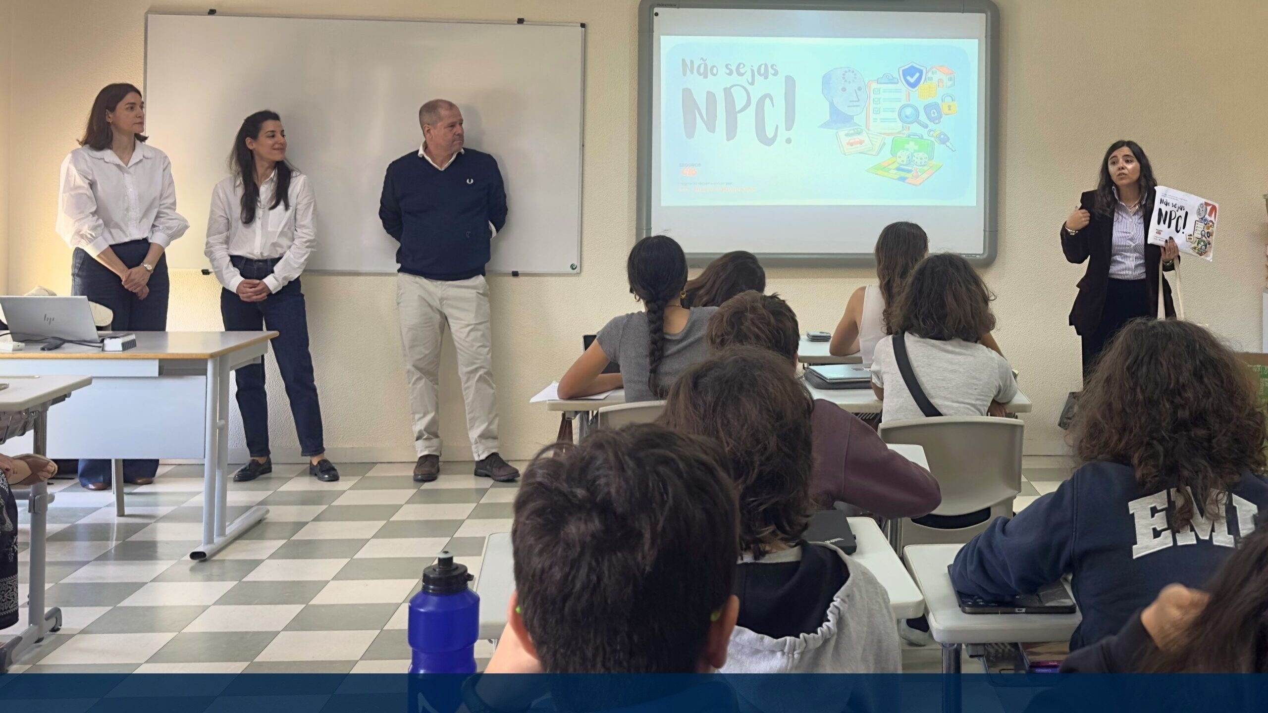 Lusitania e CCA avançam com Seguros Lab nas escolas